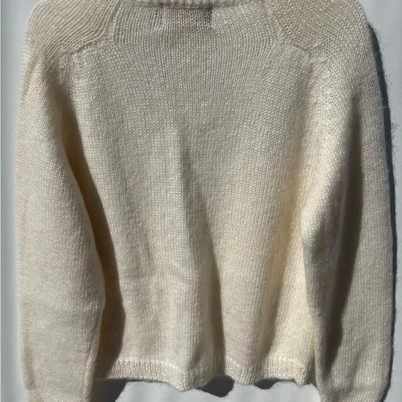 Vintage Worthington Mohair Blend precious Cardigan with Pockets Women's soft M - Picture 9 of 9